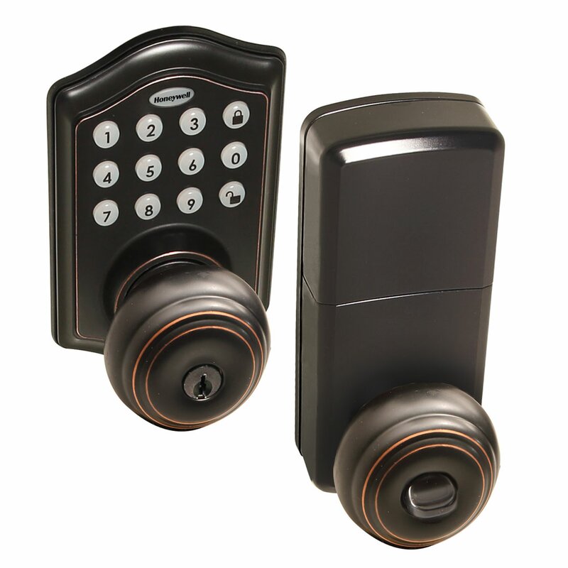 door knob with keypad